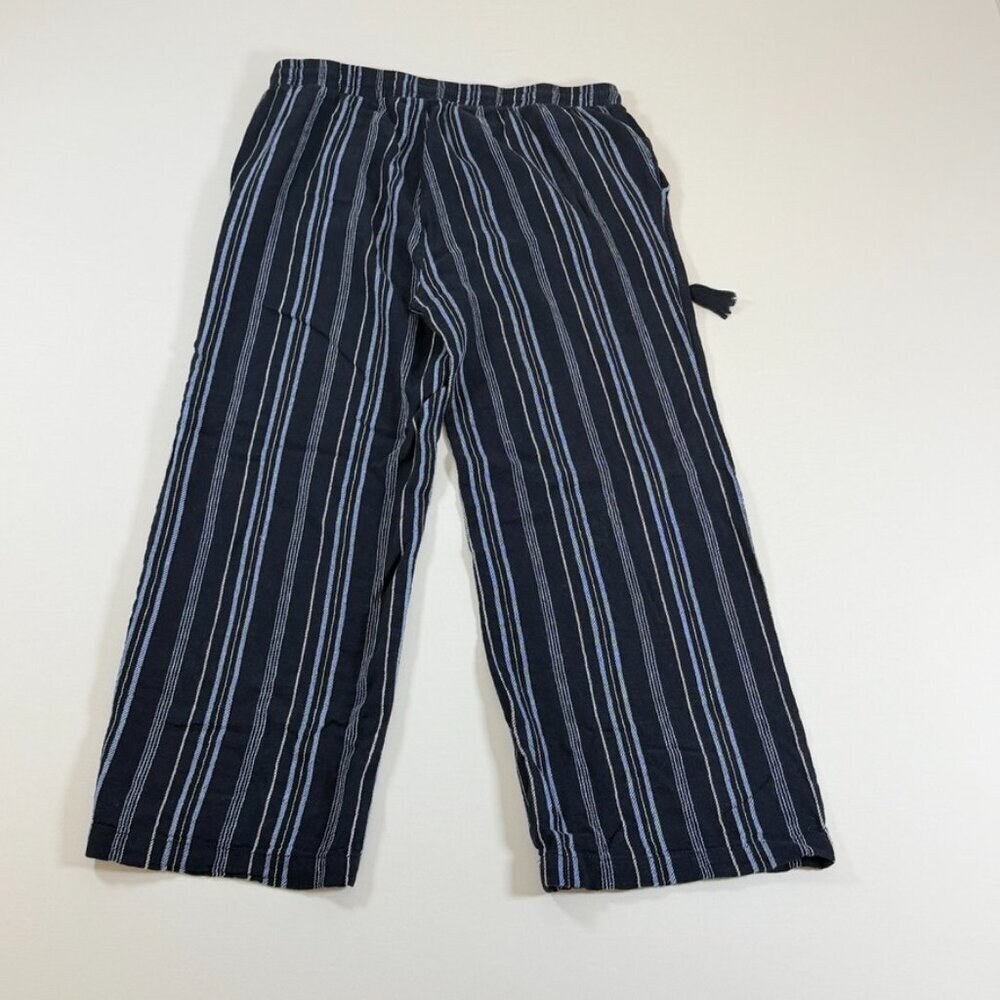 Ellen Tracy Pull-On Drawstring Striped Pants - Picture 2 of 6